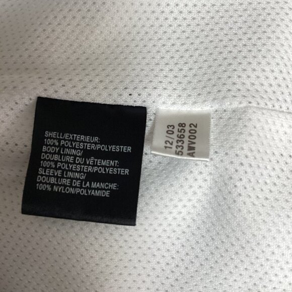 VTG Adidas L ClimaShell Wind Full Zip Jacket Top Chateau Whistler Golf Club 177C - Picture 9 of 10